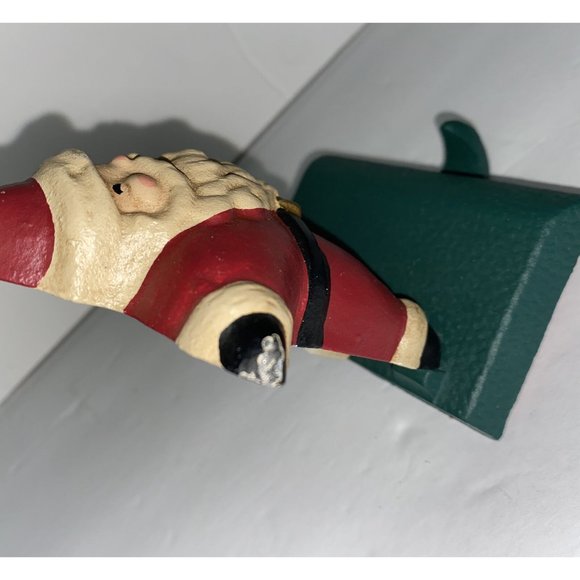 VTG Midwest Cannon Falls Eddie Bauer 1998 Santa Star Cast Iron Stocking Holder - Picture 4 of 11